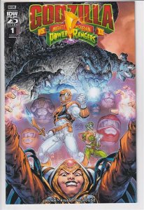 GODZILLA VS MMPR II (2024 IDW-PRH) #1 CVR A WILLIAMS II