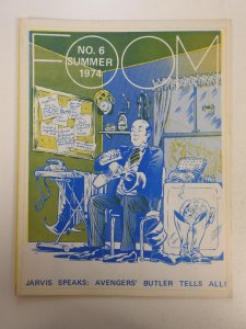 FOOM #6 (1974) Jarvis The Butler Interview! Beautiful VF+ Condition!
