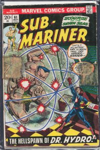 Sub-Mariner #61 (1973) Namor the Sub-Mariner