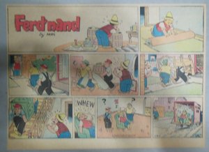 Ferd'Nand Sunday Page by Mik from 7/27/1953 Size: 11 x 15 inches Pantomine !