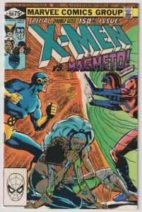 X-Men #150 (Oct 1981, Marvel) MT condition (9.9), vs. Magneto, double size issue