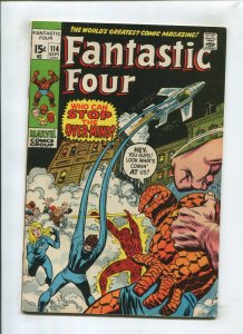 FANTASTIC FOUR #114 (6.0) STOP THE OVER MIND 1971