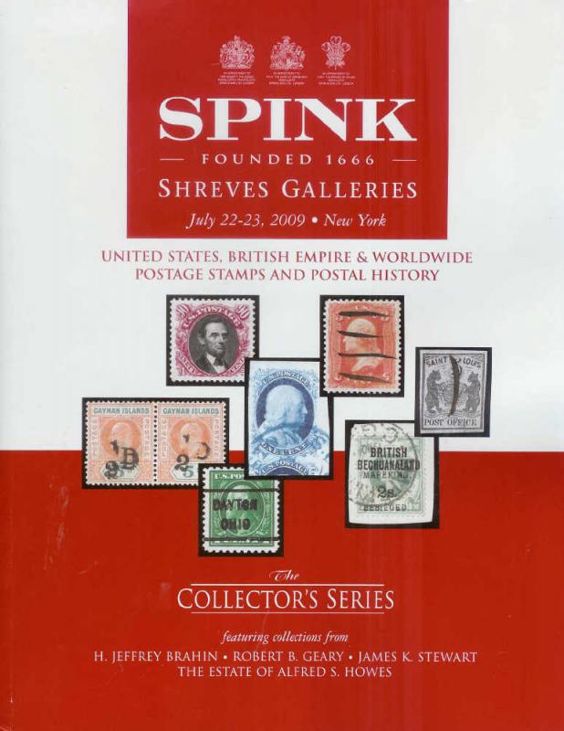 Spink-Shreves Collectors Series, July 2009