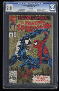 Amazing Spider-Man #375 CGC NM/M 9.8 Venom Appearance! Anniversary Issue!