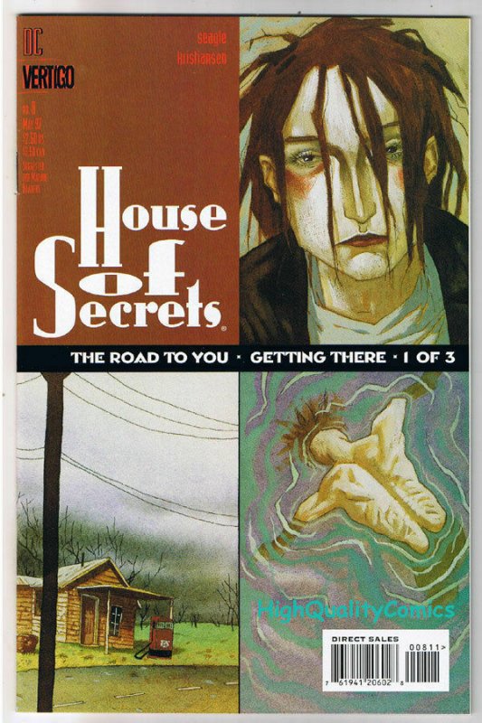 HOUSE of SECRETS #8, NM+, Horror, Seagle, Vertigo, 1996, more HOS in store