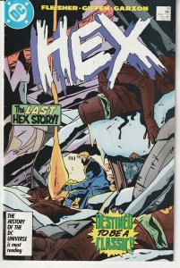 Hex #18 (1987)         Final Issue !