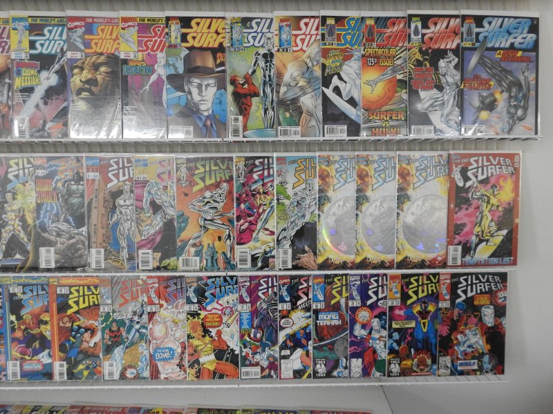Huge Lot 130+ All Silver Surfer Comics!!! Avg VF+ Condition!