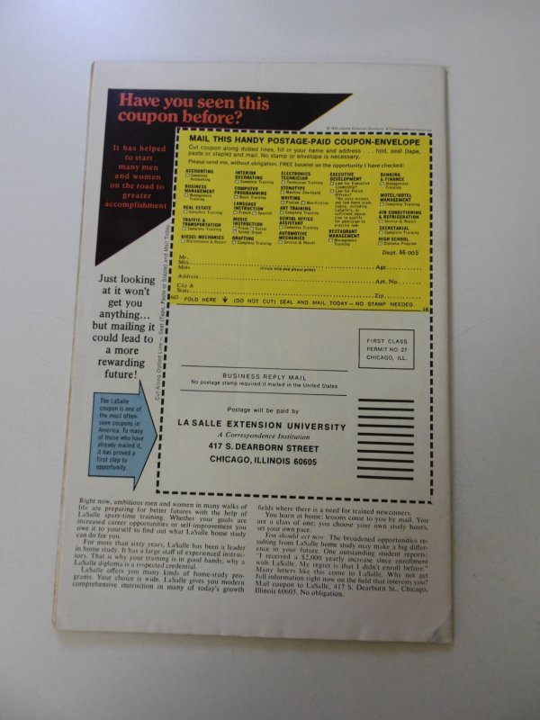 Super-Villain Team-Up #1 (1975) FN- condition subscription fold