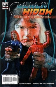 Black Widow 2 #4 of 6 The Things They Say About Her Marvel Comics Feb 2006 VFNM)