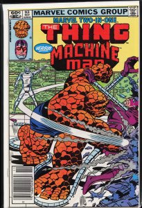 Marvel Two-in-One #93 (1982) The Thing