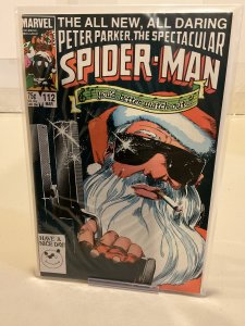 Spectacular Spider-Man #112  1986  VF
