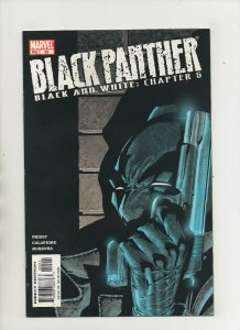 Black Panther #55 - Black & White Conclusion - (Grade 9.2) 2003
