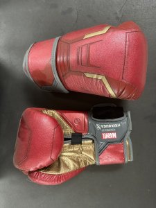 Hayabusa Iron Man Captain America Punisher 16 oz Boxing Gloves
