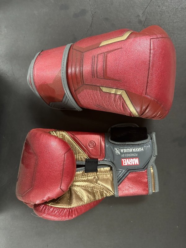 Hayabusa Iron Man Captain America Punisher 16 oz Boxing Gloves