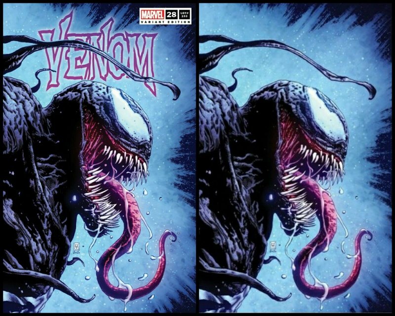 ??️ Venom #28 Valerio Giangiordano TRADE + VIRGIN Set  - 27 Skan crain