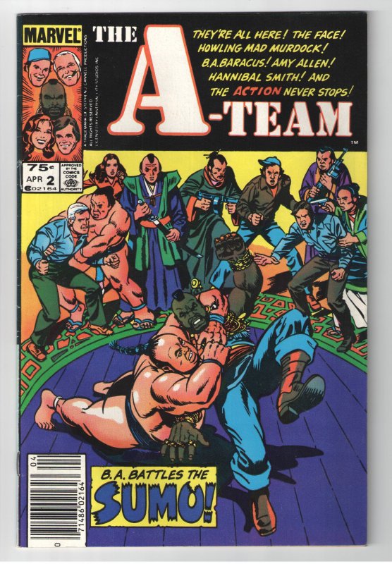 THE A-TEAM 1-3  1984 (Marvel);3 issue limited series!