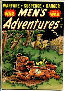 Men's Adventure #15-Atlas-Joe Maneely-Korean War-Davy Berg-historic-VG