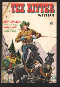 Tex Ritter #26  1954 - Charlton  -FN+ - Comic Book