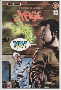 MAGE HERO DISCOVERED #13, NM- , Matt Wagner, 1984 1985, Comico
