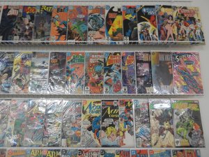 Huge Lot 130+ Comics W/ Superman, Batman, All Star Squadron+ Avg Fine Condition!