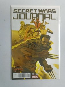 Secret Wars Journal #1B 1:25 Limited variant cover 9.2 NM- (2015)