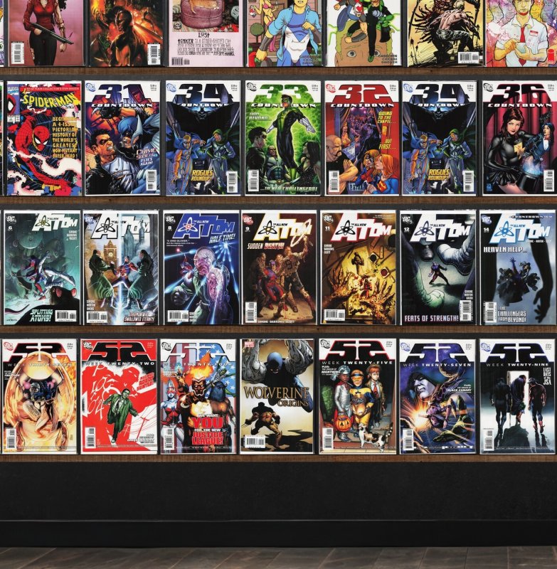 Huge Lot 150+ Comics with Countdown, 52, Warlord, Warriors Of Plasm & More!