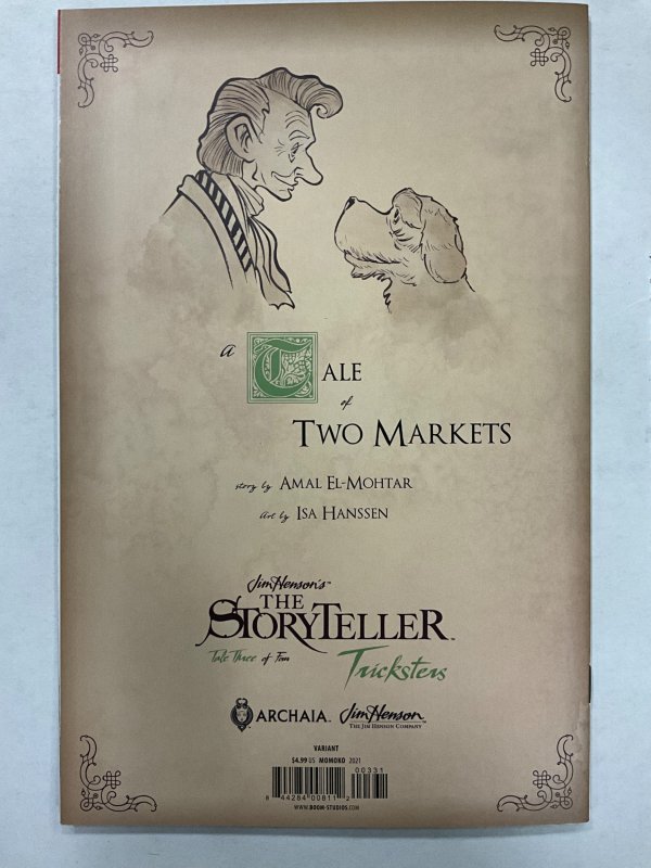 Jim Henson's The Storyteller: Tricksters #3 Cover C (2021)