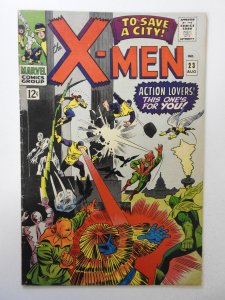 The X-Men #23 (1966) VG/FN Condition! ink 1st page