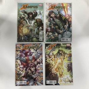 X-CAMPUS 1-4 1 2 3 4 LOT SET OF 4 COMPLETE NM NEAR MINT MARVEL