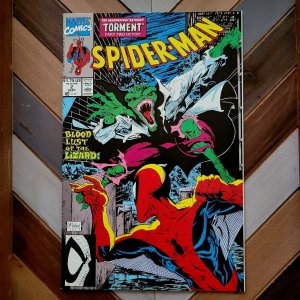 SPIDER-MAN #2 NM (1990 Marvel) LIZARD / Story, Cover & Art By TODD MCFARLANE