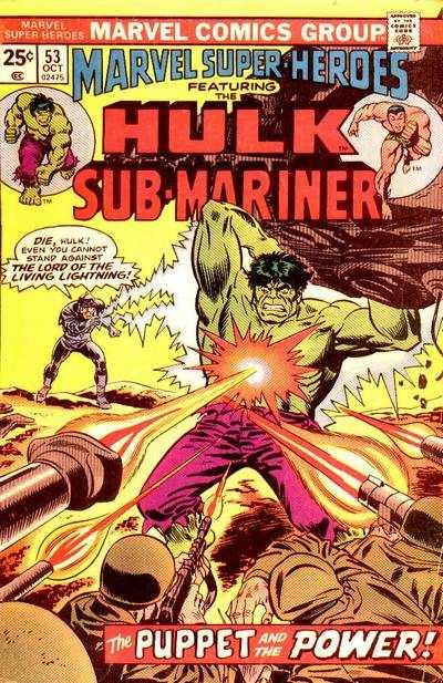 Marvel Super-Heroes (1967 series) #53, VF (Stock photo)