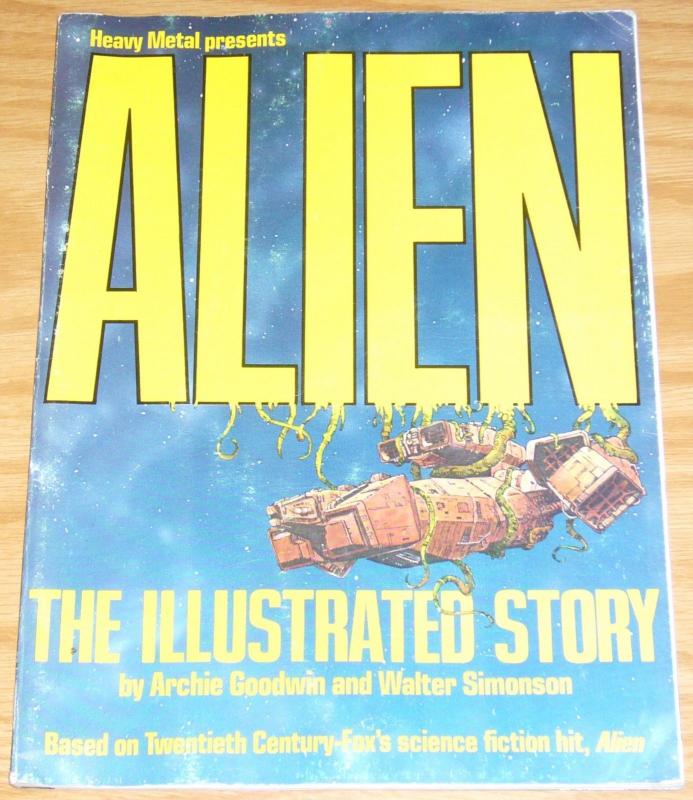 Alien: the Illustrated Story FN- heavy metal - walter simonson - archie goodwin