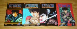 Striker: Secret of the Berserker #1-4 VF/NM complete series - viz manga heroes