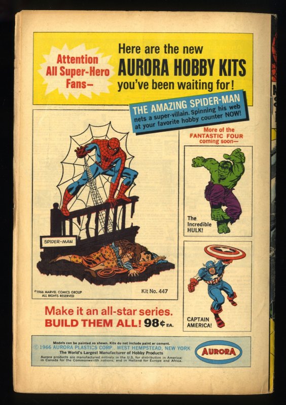 Amazing Spider-Man #45 VG 4.0 Lizard!