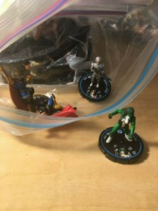 Lot of 70 MUTANT MADNESS and NOVA Heroclix Dial Figures She Hulk Daredevil MFT4