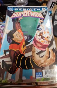 New Super-Man #13 Variant Cover (2017)