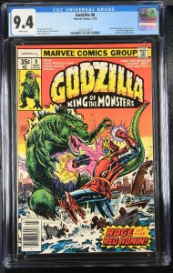 GODZILLA #8 CGC 9.4 1978-MARVEL-Bronze-Age comic book 4376333017