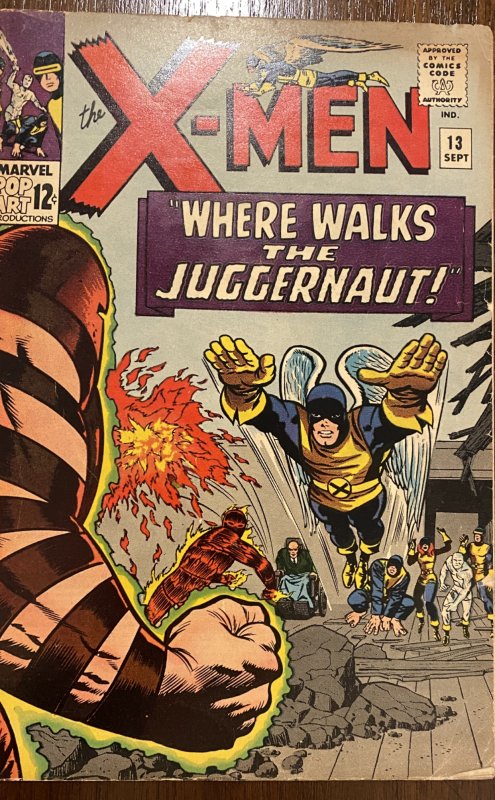 The X-Men #13 (1965)where stocks the juggernaut