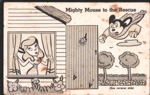 Mighty Mouse Mystery Color Picture #2  1957 - Post Cereals  -VG - Comic Book