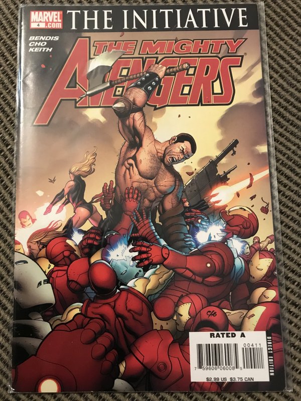 The Mighty Avengers #4 : Marvel 2007 VF+; Frank Cho art