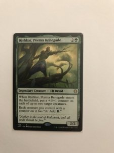 RISHKAR, PEEMA RENEGADE : Magic the Gathering MTG card; Jumpstart, NM