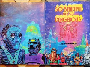 Heavy Metal Presents So Beautiful So Dangerous FN+ (McKie 1979) Simon/Schuster