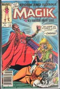 Magik Limited Series #3 Rare Newsstand Edition (Marvel,1984) NM+