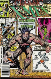 Classic X-Men #17 (Newsstand) VG ; Marvel | low grade comic reprints 111