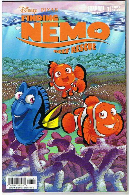 FINDING NEMO REEF RESCUE #1, NM, Disney, Pixar, 2009, Fish, more in store