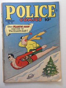 Police Comics #51 (1946) Solid VG Condition!