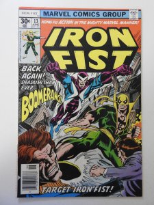 Iron Fist #13 (1977) VF- Condition!