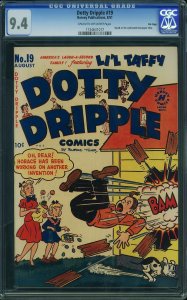 Dotty Dripple #19 (1951) CGC 9.4 NM