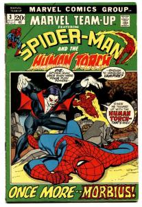 Marvel Team-Up #3 1972 comic book Spider-man- Human Torch- Morbius