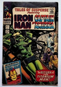 Tales of Suspense #81 (1966) Iron Man